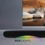 RD SP-31 Finny Wireless Bluetooth Soundbar 16W | Bluetooth 5.2 | Extra Bass | USB, TF Card, FM | LED Light Portable Speaker