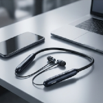 COAD C-001 Bluetooth Neckband Earphones with 90H Battery, ENC, BT 5.4, Type-C Fast Charging