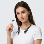 COAD C-001 Bluetooth Neckband Earphones with 90H Battery, ENC, BT 5.4, Type-C Fast Charging