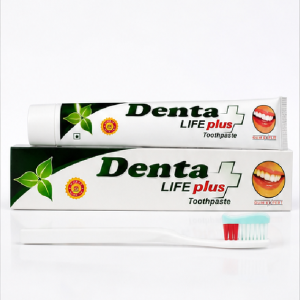 Denta Life Plus Herbal Toothpaste for Strong Teeth & Healthy Gums (Natural Care Formula)