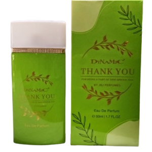 Dynamic Thank You Eau De Parfum – 50ml | Long Lasting Fresh Fragrance | For Men & Women