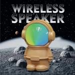 Fire Audio FR 25 Wireless Bluetooth Speaker (5W Output) | Astronaut Design | Powerful Bass | USB, TF Card & AUX Support | Portable Mini Speaker for Home & Travel