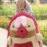 Cute Plush Cartoon School Backpack for Girls | Soft Toy Style Kids Bag | Lightweight & Comfortable | Nursery, Preschool & Kindergarten
