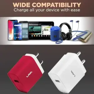 Lava CH12 2.4A USB Wall Charger MICRO