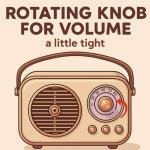 Rock Music RM-BT-636 Portable Bluetooth Speaker | Retro Design | 6 Hours Playtime | AUX, USB & TF Card Support