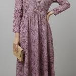 Women Handmade 100% Cotton Printed Long Dress | Full Sleeve Maxi Dress | Comfortable Daily & Casual Wear