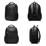 Premium Leather School Backpack for Boys & Men | Stylish & Durable Laptop Bag | Lightweight Water-Resistant Backpack for School, College & Daily Use