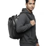 Premium Leather School Backpack for Boys & Men | Stylish & Durable Laptop Bag | Lightweight Water-Resistant Backpack for School, College & Daily Use