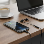 B-UTH NEP-245 Type-C Wired Earphones with Mic (Black)