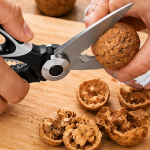 ProChef 8-in-1 Smart Kitchen Scissors – Precision Cut Multi-Tool with Nut Cracker & Bottle Opener