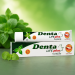 Denta Life Plus Herbal Toothpaste for Strong Teeth & Healthy Gums (Natural Care Formula)