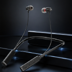 RD TOX M-141 Wireless Bluetooth Neckband Earphone (54H Playtime, Magnetic Buds, Deep Bass)