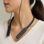 RD TOX M-141 Wireless Bluetooth Neckband Earphone (54H Playtime, Magnetic Buds, Deep Bass)