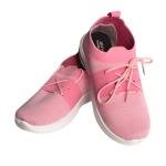 Women’s Pink Lightweight Sports Shoes | Breathable Mesh | Lace-Up Running & Walking Sneakers