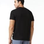 Men's Solid Round Neck T-Shirt Pack of 2 Casual Short Sleeve Cotton T-Shirts for Men