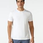 Men's Solid Round Neck T-Shirt Pack of 2 Casual Short Sleeve Cotton T-Shirts for Men