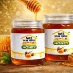 WB Pure Natural Honey 1kg | Raw & Unprocessed | 100% Pure Honey | Rich in Antioxidants | Daily Health Booster