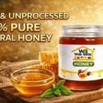 WB Pure Natural Honey 1kg | Raw & Unprocessed | 100% Pure Honey | Rich in Antioxidants | Daily Health Booster
