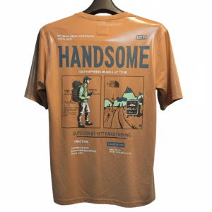 Pure cotton and fabric t-shirt