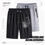 Men's Cotton Polyester Stretchable Casual Shorts Pack of 2