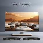 RD SP-31 Finny Wireless Bluetooth Soundbar 16W | Bluetooth 5.2 | Extra Bass | USB, TF Card, FM | LED Light Portable Speaker